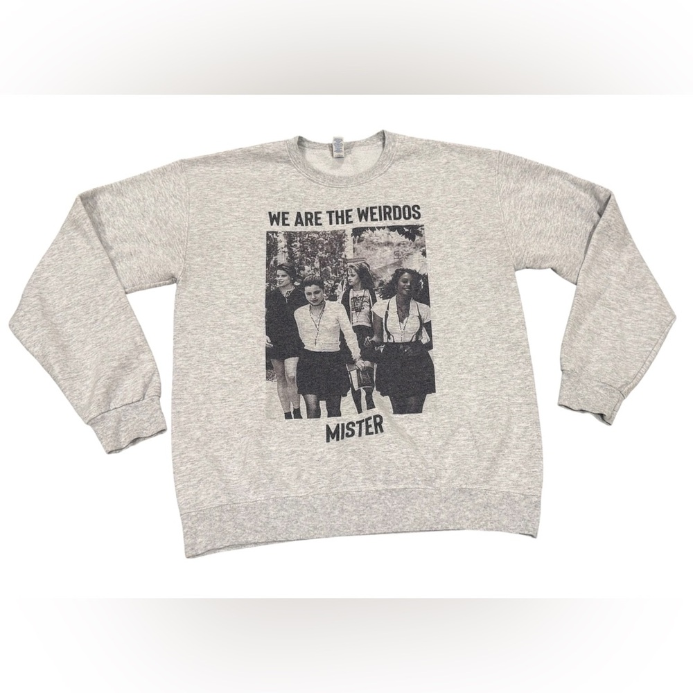 Jerzees Gray Graphic Crewneck Sweater - ‘The Craft’